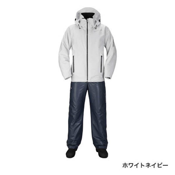 シマノ マリンコールドウェザースーツ EX ホワイトネイビー RB-035N (防寒着 上下セット 釣り) - 釣り具の販売、通販なら