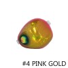 【全4色】 アルファタックル クレイジー タイラバヘッド 60g (鯛ラバ タイラバ)
