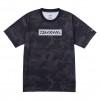 ダイワ クリーンオーシャンTシャツ ブラックカモ DE-8324 (フィッシングシャツ Tシャツ)
