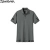 ダイワ 半袖ポロシャツ DE-7906 ガンメタル×ブラック (シャツ・Tシャツ)