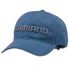 シマノ ツイルキャップ ミックスブルー 2024年カラー CA-007V (フィッシングキャップ 帽子 釣り)