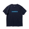 シマノ ドライロゴTシャツショートスリーブ ピュアネイビー 2024年カラー SH-021W (フィッシングシャツ Tシャツ)
