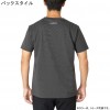 シマノ ドライロゴTシャツ ショートスリーブ ネイビー SH-021W (フィッシングTシャツ 半袖 吸水速乾 UVカット)