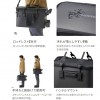 シマノ ロッドレストタックルバッグ(レスト2/ハードタイプ) 22L BK-021W (フィッシングバッグ)