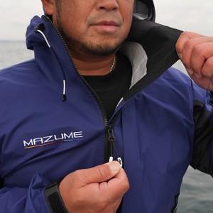 mazume(マズメ) mzRMレインジャケット3 ブラック MZRJ-742 (レインウェア レインジャケット)