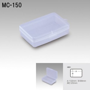 メイホウ MC-150 クリアー (タックルボックス タックルケース)