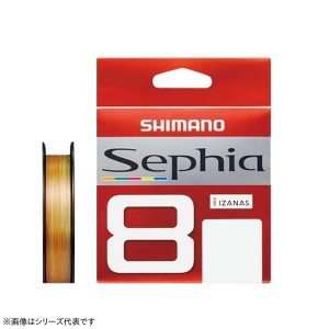 シマノ セフィア8 10m×5カラー 150m LD-E51W (エギングライン PEライン)