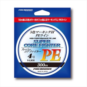 浜田商会 スーパーコアファイターPE　300m　4号 ALA300 (PEライン　ライン)