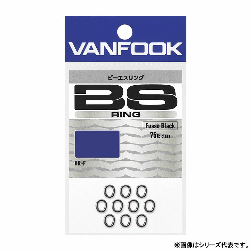 ヴァンフック ビーエスリング BS RING フッ素ブラック BR-F (リング)
