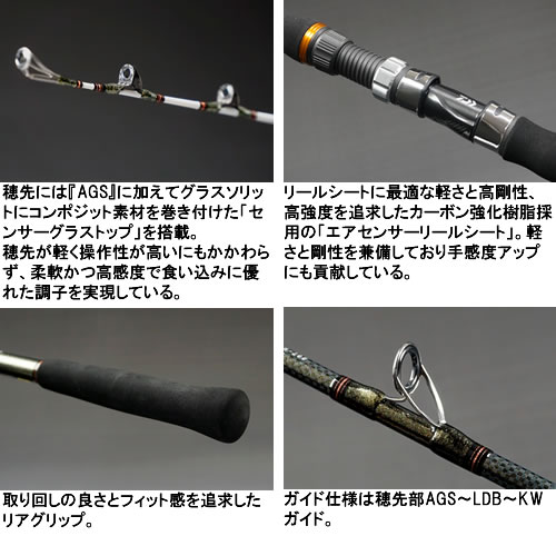 DAIWA ダイワ Aブリッツ ネライM 240 ロッド 竿+enycosmeticos.com.br