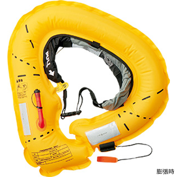 ダイワ インフレータブルライフジャケット(ウエストタイプ自動・手動膨脹式) DF-2709 (小型船舶用救命胴衣 桜マーク) - 釣り具の販売