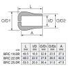 富士工業 ソフトバットキャップ BRC-25.0R (釣り具 自作 補修)