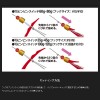 【全14色】 ジャッカル ビンビンスイッチT+ネクタイマイクロカーリー ワイド (ルアー自作)