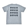 がまかつ Tシャツ(魚の漢字) グレー GM3689 (フィッシングシャツ Tシャツ)
