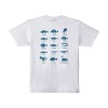 がまかつ Tシャツ(筆記体ロゴ) ホワイト GM3711 (フィッシングシャツ・Tシャツ)