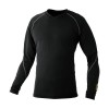 がまかつ アルテマクールインナーシャツ ブラック×ブラック GM3758 (冷感肌着 UV対策 クールインナー)