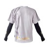 がまかつ アルテマクールTシャツ アームカバー付 ライトグレー GM3760 (フィッシングシャツ Tシャツ)