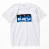 カブー KAVU バラード4C Tシャツ ホワイト (フィッシングTシャツ)