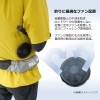 ダイワ 空調ショートスリーブジャケット カーキ DJ-2021 (空調服 ファン付き)