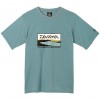 ダイワ グラフィックTシャツ サーフ サックスブルー DE-6522 (フィッシングシャツ・Tシャツ)