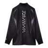 ダイワ エキスパートライトジップシャツ ブラック M～XL DE-7723 (フィッシングシャツ Tシャツ)