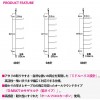 ダイワ クリスティア 快適ワカサギ仕掛け 誘惑ミドル桃蛍留 M4本 (仕掛け 釣り)