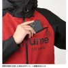 マズメ mazume ウインドカットジャケット ダブルトーン ブラック×チャコール MZFW-728 (防寒着 防寒ジャケット)
