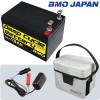 BMO ディープサイクルバッテリー 本体、充電器、バッグ 3点セット 13Ah BM-D13 (釣り 電動リール バッテリー )