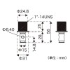BMO JAPAN ヘディングセンサーアタッチメント（フィッシュセンサーアーム用） 20C0063 (ボート備品)