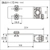 BMOジャパン パラソルスタンド(ステップレール用) 30Z0046 (ボート備品)