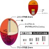 山元工房 プロ山元ウキ W合金18 S(Sタイプ) オレンジ (ウキ フカセウキ)