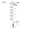 ささめ針 ボウズのがれ サビキ上カゴ式 XA004 (サビキ仕掛け)