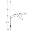 ささめ針 泳がせ胴突ケイムラフック 14-14 D-802 (胴突仕掛け)