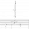 ささめ針 チヌ五目仕掛 N-503 (チヌ・メバル糸付針)
