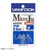 ヴァンフック マイクロジグアシスト シングル /0.5cm+ティンセル SV MJ-04 (アシストフック)