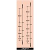 ダイワ 快適カワハギ幹糸仕掛け2 ST3本針4号 (胴突仕掛け)