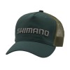 シマノ スタンダードメッシュキャップ ディープグリーン CA-061V 2024年カラー (フィッシングキャップ 帽子 釣り)
