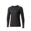 シマノ リミテッドプロ サンプロテクション HVシャツ リミテッドブラック IN-120W (冷感肌着 UV対策 クールインナー)