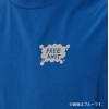 ハヤブサ 綿タッチTシャツ (マサヤート-イカ) ブルー YK1006 (フィッシングシャツ Tシャツ)