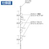 ハヤブサ ギンギラギンカワハギ3本鈎 HD206 (胴突仕掛け)