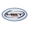 MST MSTワッペン オーバル50/90 ブルー (ステッカー・ワッペン)
