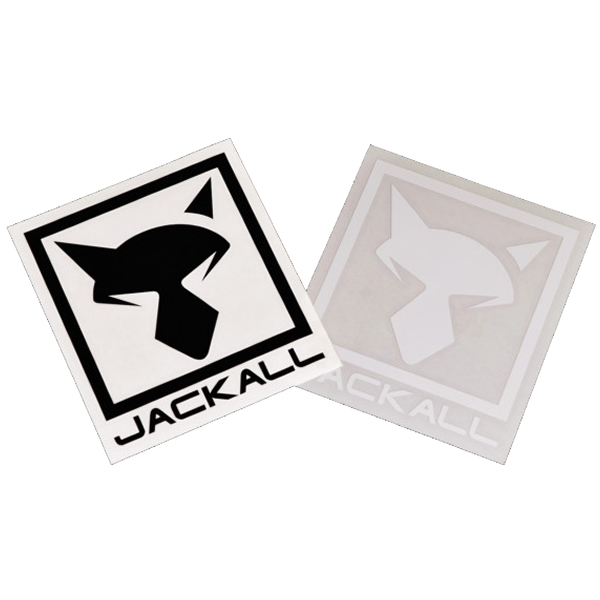 超人気の JACKALL ジャッカル JKカッティングステッカー スクエア L