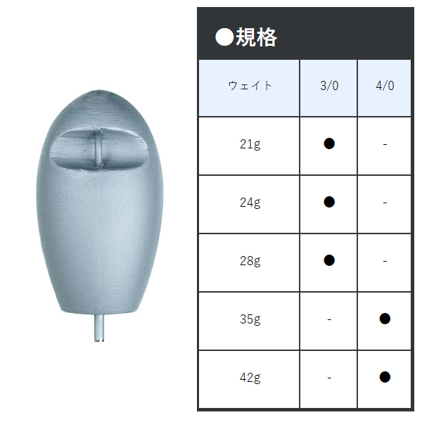 がまかつ レンジスイマーロングキャスト ジグヘッド 釣り具の販売 通販なら フィッシング遊 Web本店 ダイワ シマノ がまかつ の釣具ならおまかせ