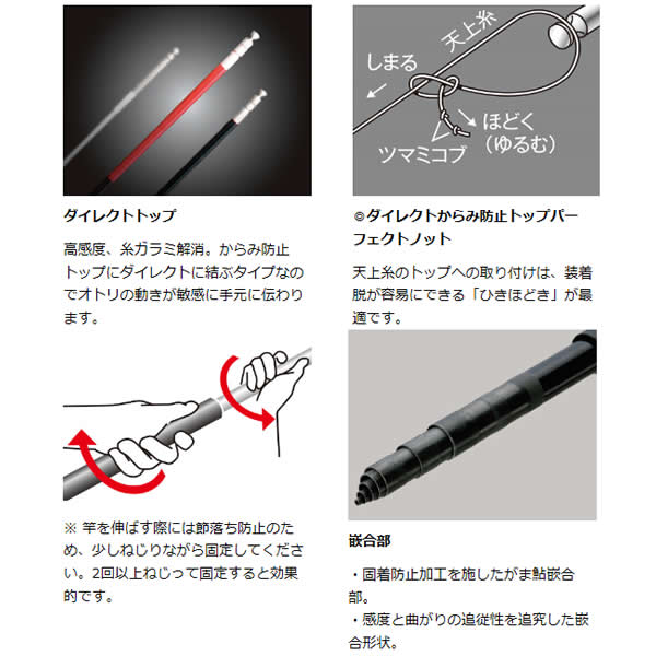 がまかつ がま鮎 スピカ 引抜早瀬9.0 (鮎竿)(大型商品A) - 釣り具の