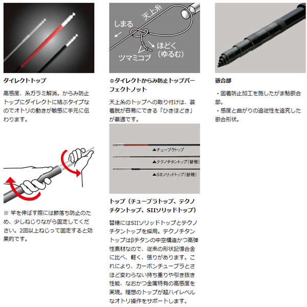 がまかつ 鮎竿 がま鮎競技スペシャル2 - ロッド