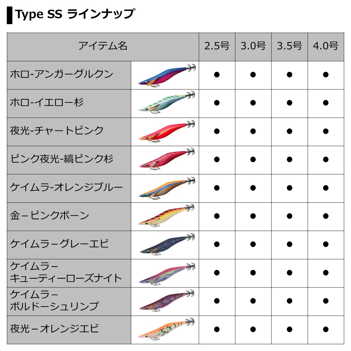 全5色】 ダイワ エメラルダスダート2 TYPESS 4.0号 追加カラー