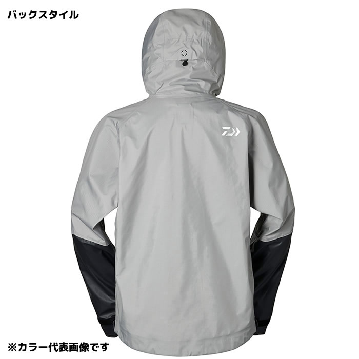 ダイワ ストラムジャケット インブラック 2XL～3XL DR-2623J (レイン