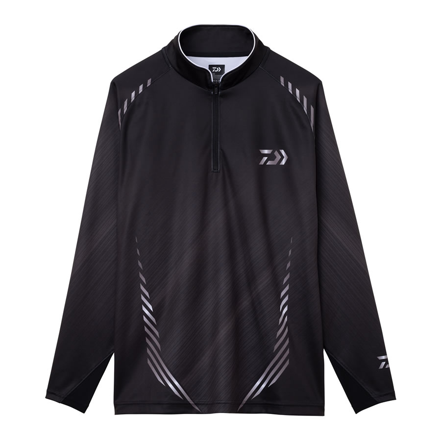 ダイワ エキスパートライトジップシャツ ブラック M～XL DE-7723 ...