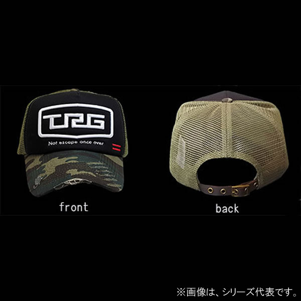 剣屋 TRG-キャップ カモ (フィッシングキャップ メッシュキャップ