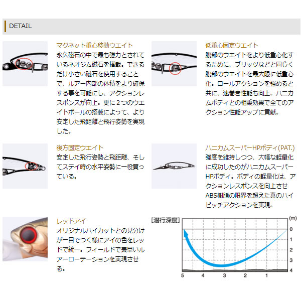 ｏｓｐ ハイカット Dr Sp その1 ブラックバスルアー 釣り具の販売 通販なら フィッシング遊 Web本店 ダイワ シマノ がまかつの釣具ならおまかせ